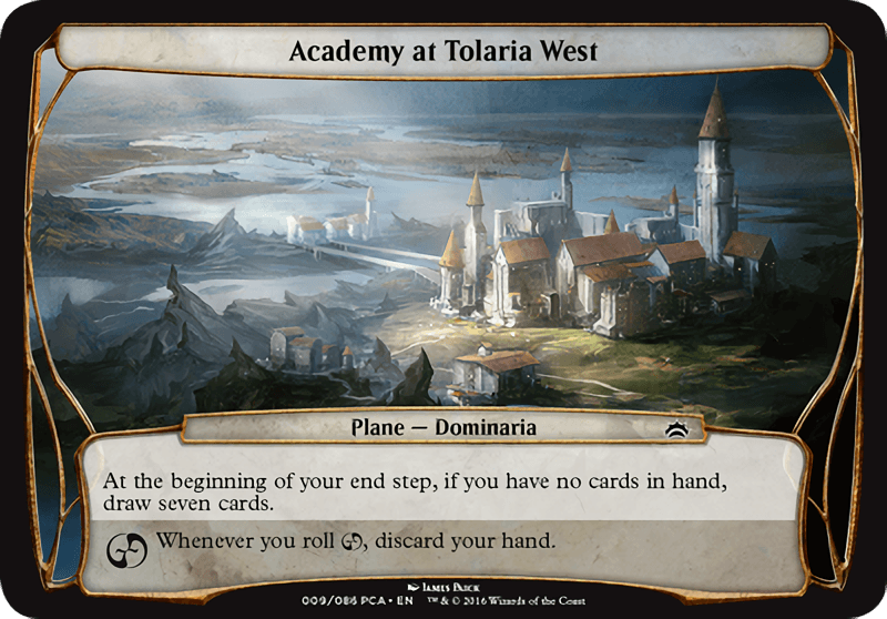 Planechase Card Scroll