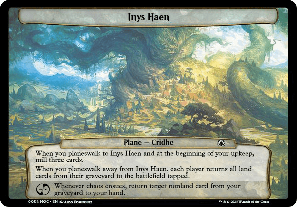 Planechase Card Scroll