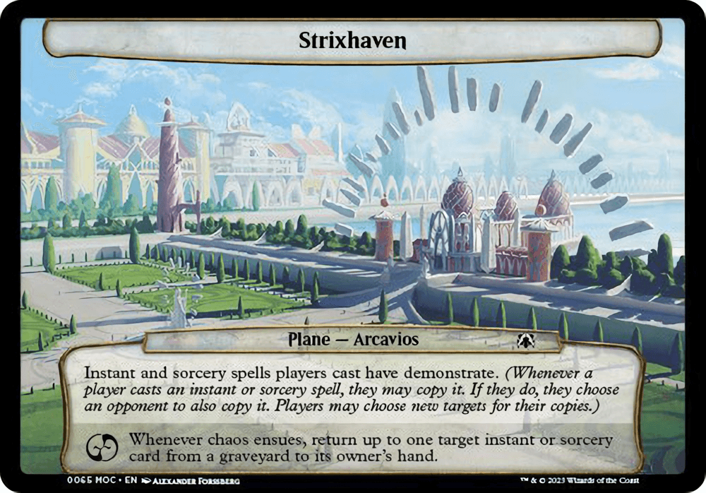 Planechase Card Scroll