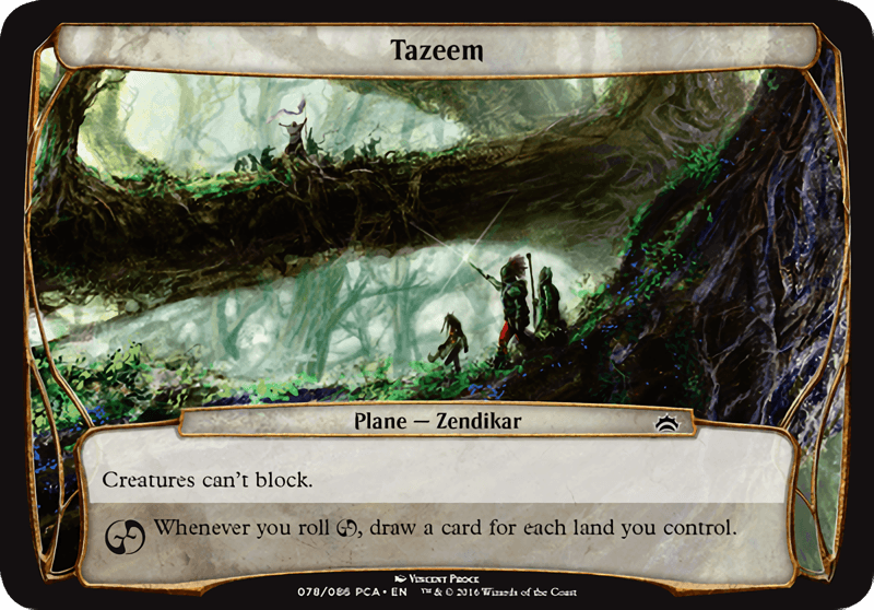 Planechase Card Scroll