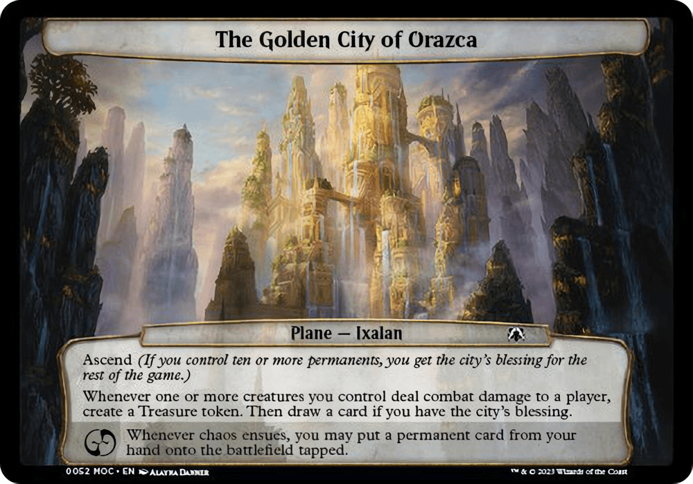 Planechase Card Scroll
